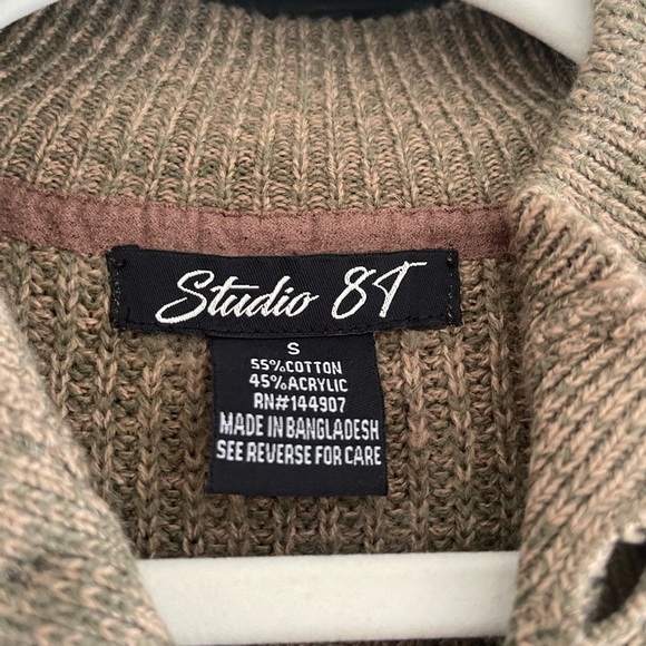 Studio 84 Knit Cardigan Button Up Sweater - size S - Picture 4 of 4